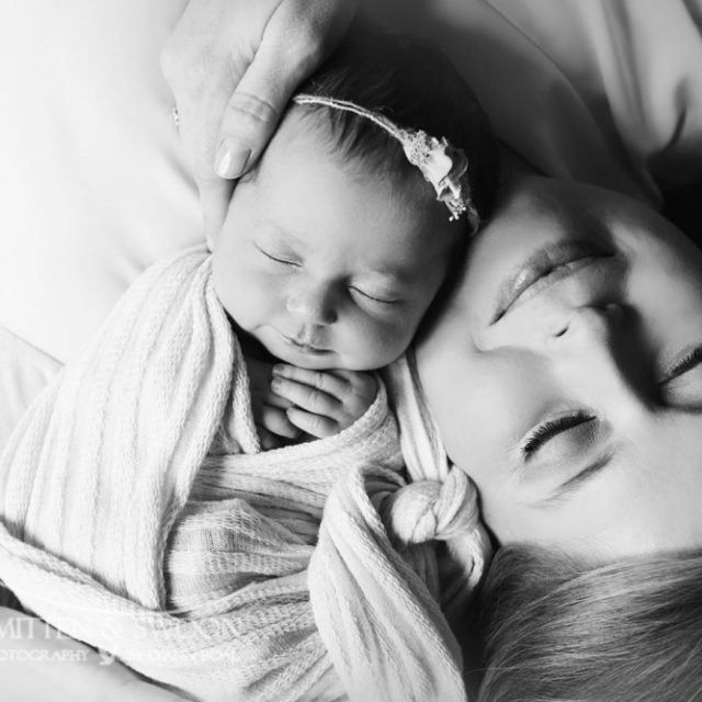 mom-and-baby-posing-newborn-photography-session
