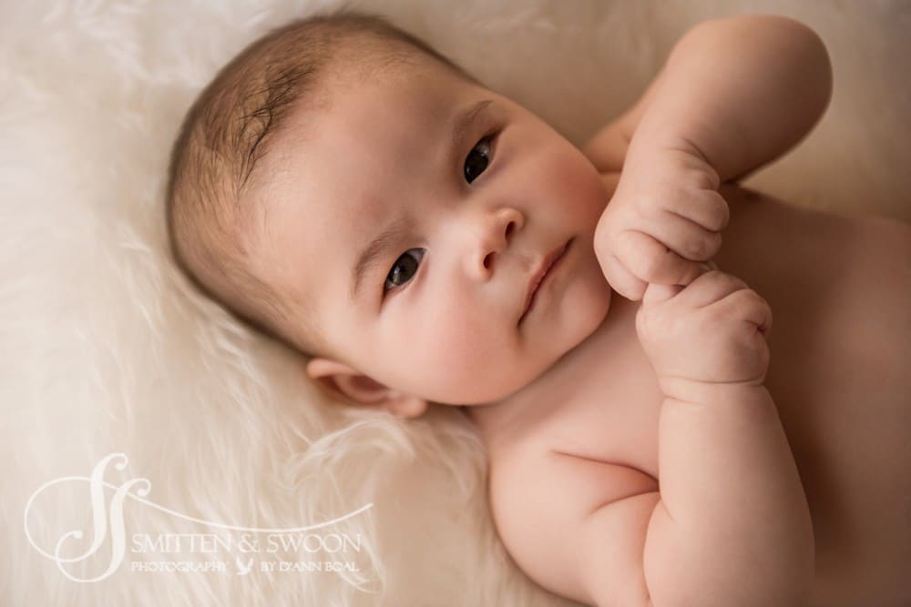 three month old baby boy