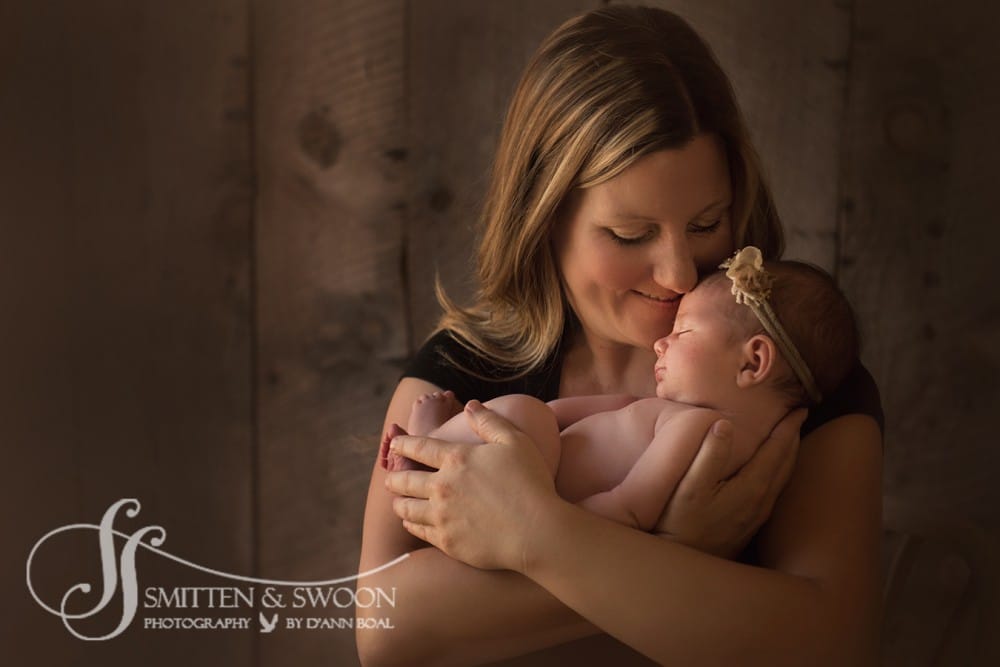 newborn and mother portrait {boulder newborn photographer}