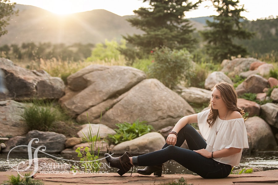beautiful creative senior photography {boulder senior photographer}