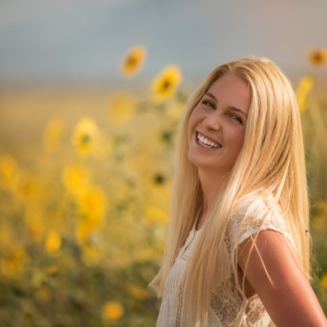 senior high school photo session at sunset - Boulder portrait photographer