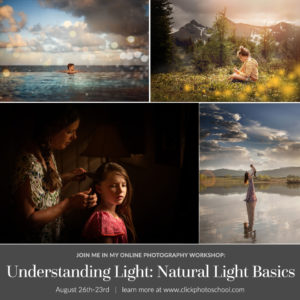 photography workshop titled understanding light: natural light basics 4 week photography class