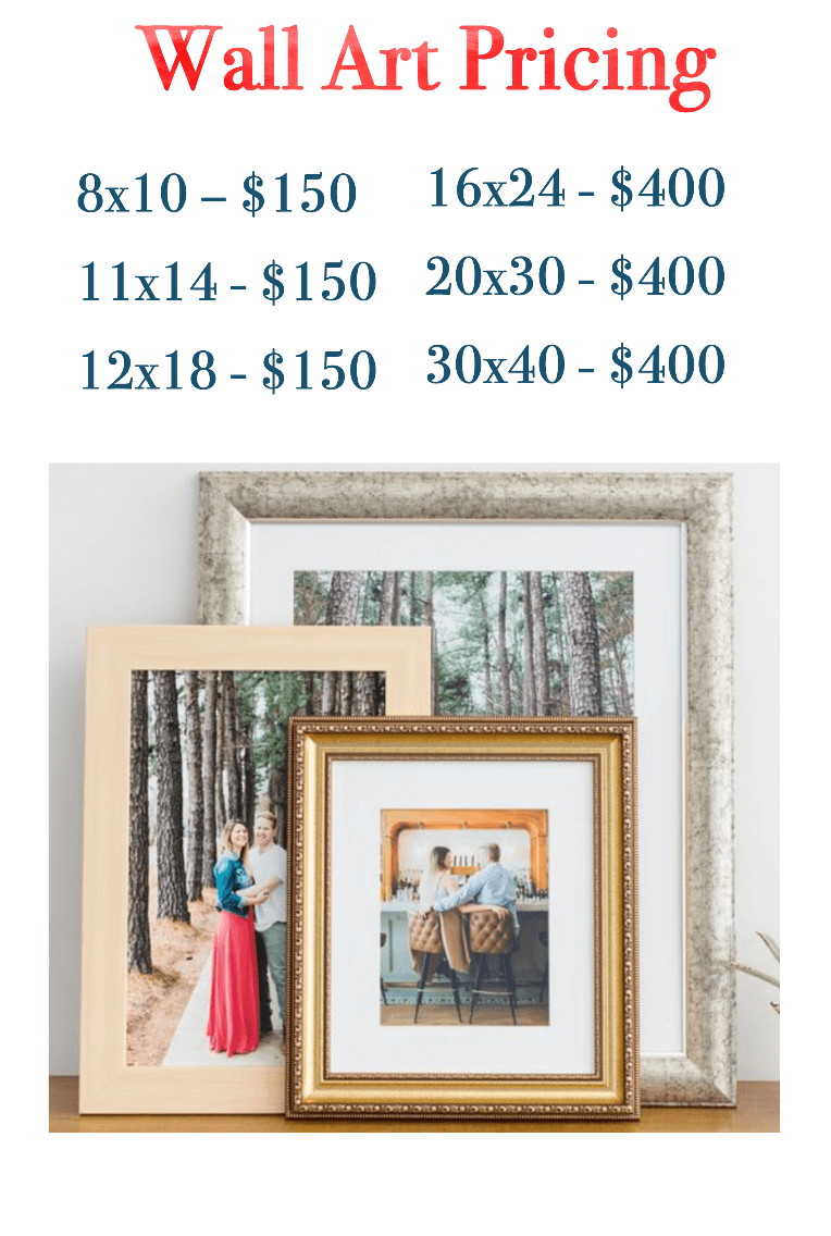 Price Catalog Templates Boulder Colorado Portrait Photography Smitten & Swoon