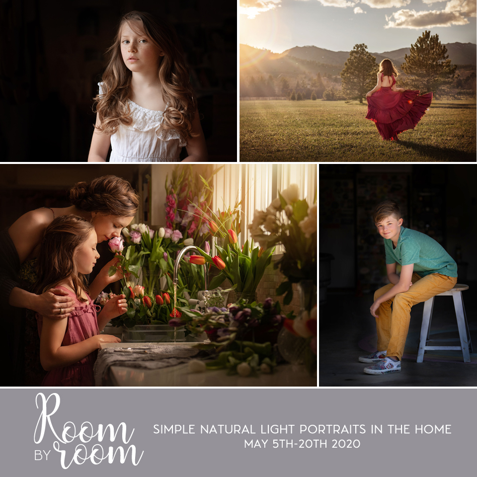 room by room - natural light portraits in the home - boulder photography online learning